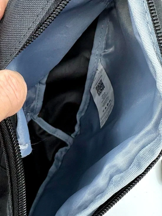 PUMA Grey and Black Crossbody Sling Bag 10”x8”x4” -UNISEX - Picture 3 of 8